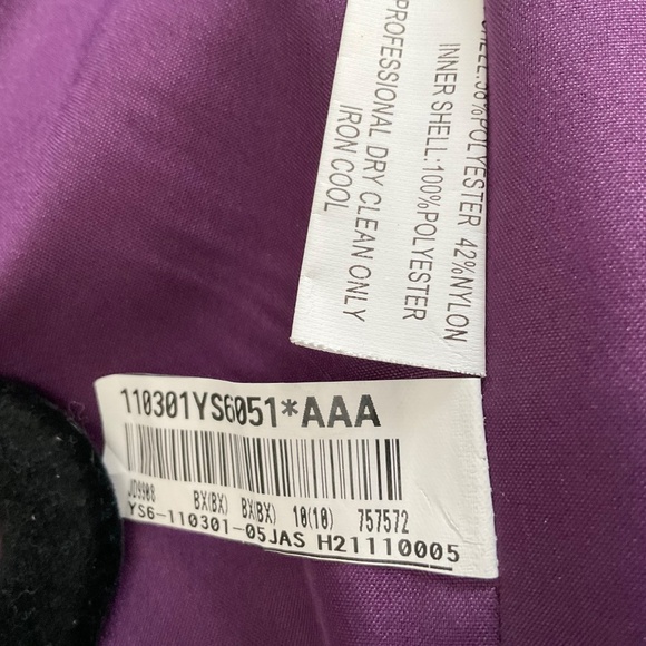 Jade By Jasmine Formal Dress Sz10 Purple Maxi Flare Bridesmaid Evening Gown Prom - Picture 13 of 13